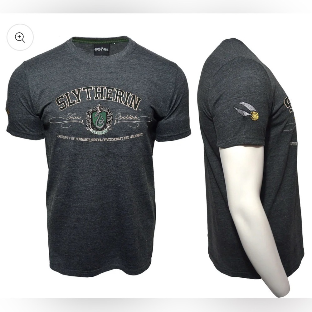 Harry Potter Slytherin Unisex Short Sleeve Team Quidditch T shirt small